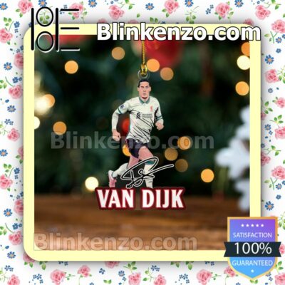 Liverpool - Virgil van Dijk Hanging Ornaments