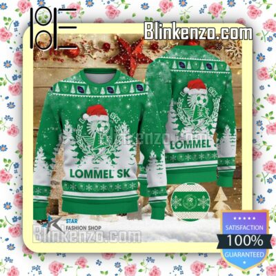 Lommel SK Logo Hat Christmas Sweatshirts