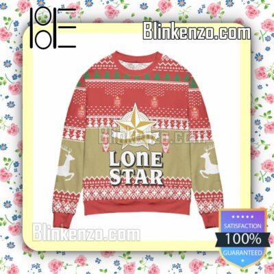 Lone Star The National Beer Of Texas Christmas Jumpers