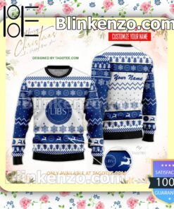 Long Island Beauty School Hauppauge Custom Ugly Christmas Sweater   EmonShop