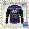 Lord Of The Rings Purple Snowflake Christmas Jumpers