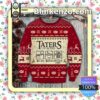Lord Of The Rings Taters Potatoes Red Holiday Christmas Sweatshirts