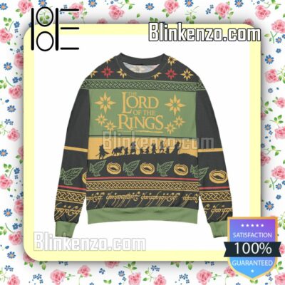 Lord Of The Rings The Fellowship Way To Mordor Vintage Christmas Jumpers