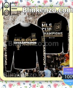 Los Angeles Football Club 2022 Mls Cup Champions Men Shirts a