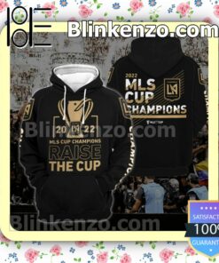Los Angeles Football Club 2022 Mls Cup Champions Raise The Cup Men Shirts