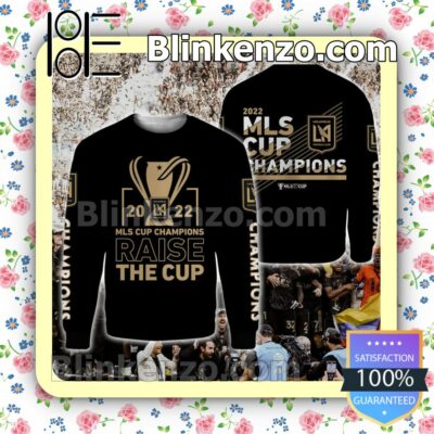 Los Angeles Football Club 2022 Mls Cup Champions Raise The Cup Men Shirts a