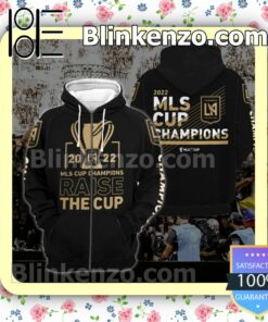 Los Angeles Football Club 2022 Mls Cup Champions Raise The Cup Men Shirts c