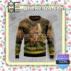 Lovely Deer In The Jungle Holiday Christmas Sweatshirts