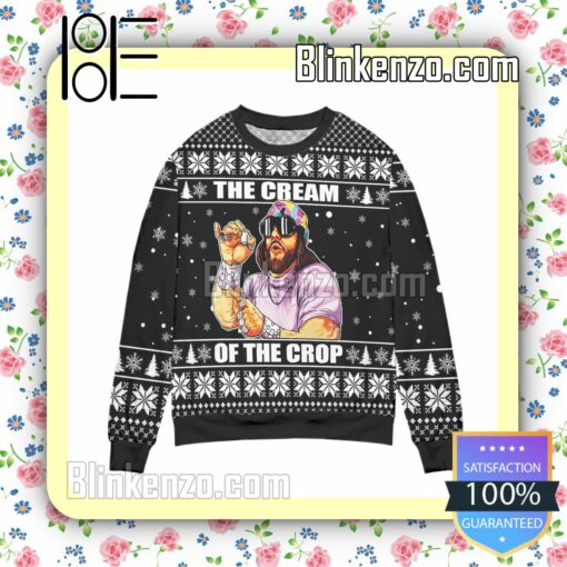 Macho Man Randy Savage The Cream Of The Crop Christmas Jumpers