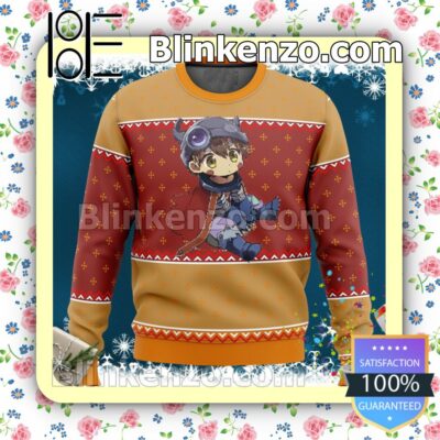 Made In Abyss Reg Manga Anime Holiday Christmas Sweatshirts