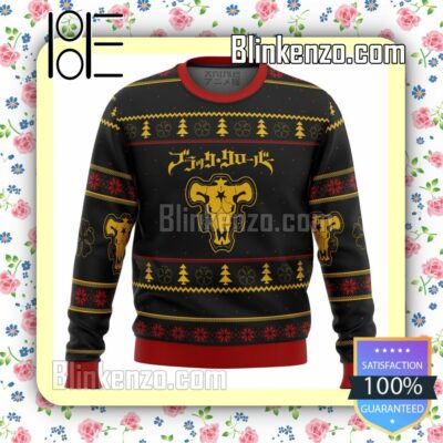 Magic Knight Rayearth Black Clover Bulls Manga Anime Christmas Jumper