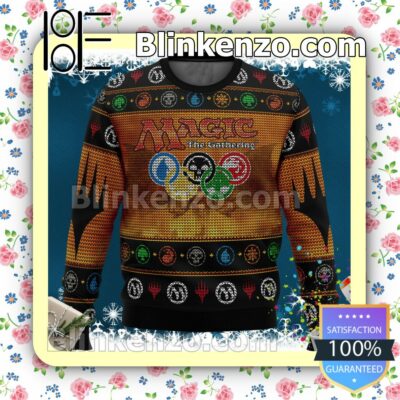 Magic The Gathering Mtg Holiday Christmas Sweatshirts