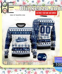 Maine Black Bears Hockey Jersey Christmas Sweatshirts