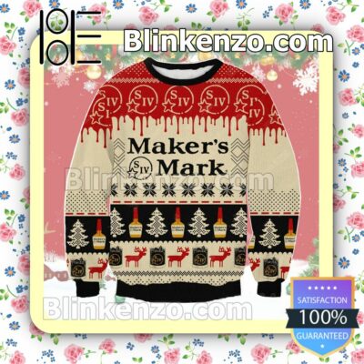Maker's Mark Bourbon Christmas Jumpers