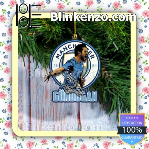 Manchester City - Ilkay Gundogan Hanging Ornaments a
