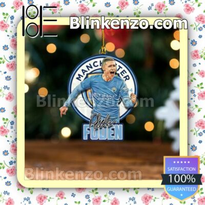 Manchester City - Phil Foden Hanging Ornaments