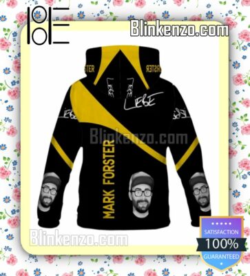 Mark Forster Black And Yellow Winter Hoodie a
