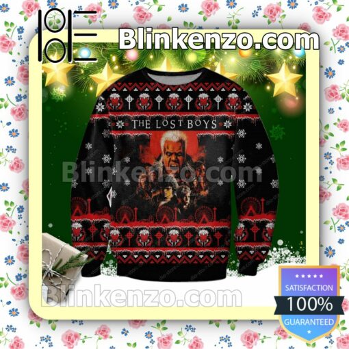 Marko Dwayne Star The Lost Boys Horror Movie Holiday Christmas Sweatshirts