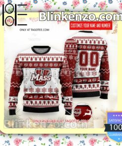 Massachusetts Minutemen Hockey Jersey Christmas Sweatshirts