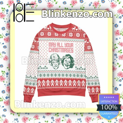 May All Your Christmases Bea White Christmas Jumpers