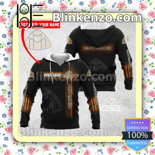 Maybach Logo Custom Hoodie Jacket a