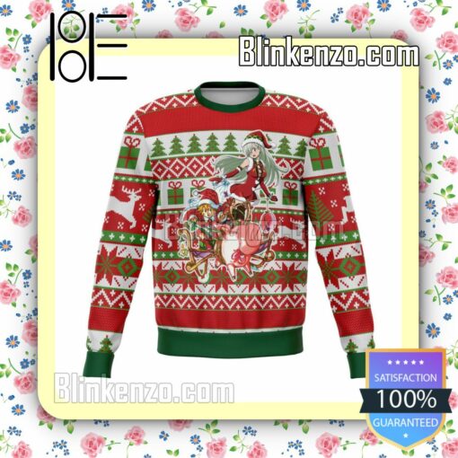 Meliodas & Elizabeth Liones Seven Deadly Sins Premium Manga Anime Christmas Jumper