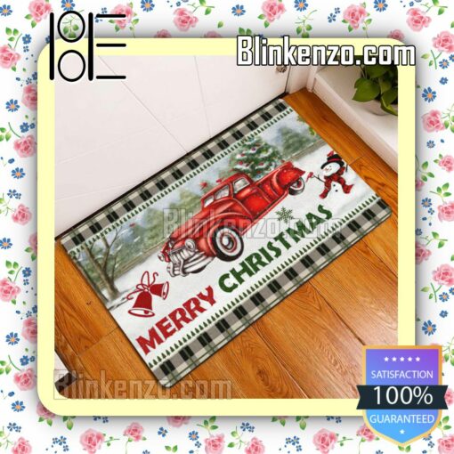 Merry Christmas Decorative Entryway Mats