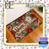 Merry Christmas Welcome Entryway Mats