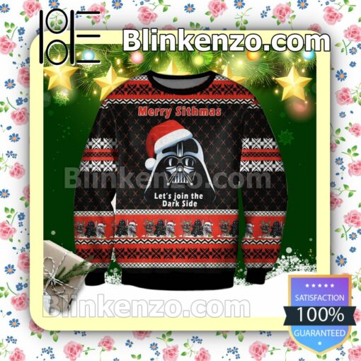 Merry Sithmas ! Darth Vader Star Wars Holiday Christmas Sweatshirts