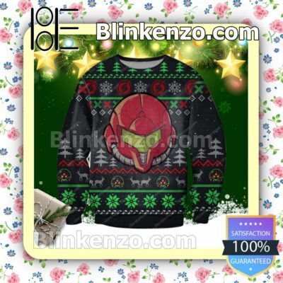 Metroid Game Holiday Christmas Sweatshirts