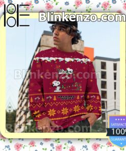 Miami Heat Snoopy Christmas NBA Sweatshirts c