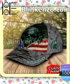 Michigan State Spartans Mascot Hat Men Women Baseball Cap b