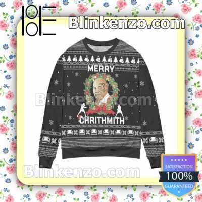 Mike Tyson Merry Chrithmith Christmas Jumpers