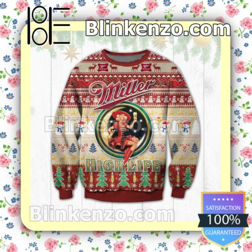 Miller High Life Christmas Jumpers