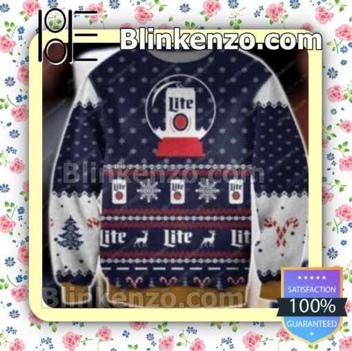 Miller Lite Beer Can Christmas Jumpers