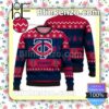 Minnesota Twins MLB Ugly Sweater Christmas Funny