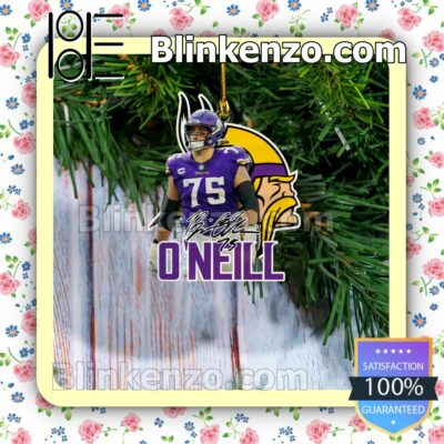 Minnesota Vikings - Brian O'Neill Hanging Ornaments a