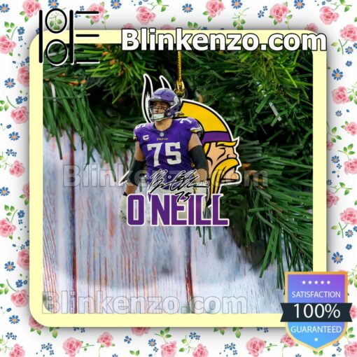 Minnesota Vikings - Brian O'Neill Hanging Ornaments a