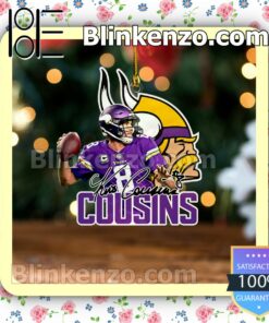 Minnesota Vikings - Kirk Cousins Hanging Ornaments a