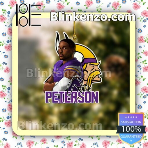 Minnesota Vikings - Patrick Peterson Hanging Ornaments a