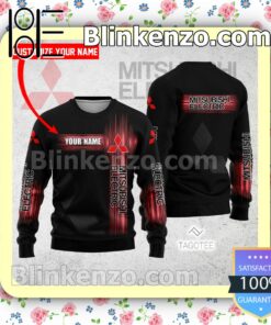 Mitsubishi Electric Logo Custom Hoodie Jacket b