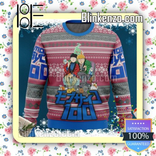 Mob Psycho 100 Alt Knitted Christmas Jumper