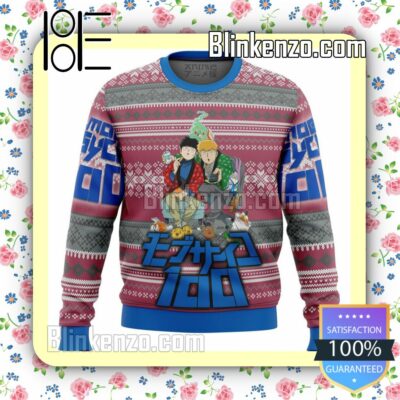 Mob Psycho 100 Alt Manga Anime Christmas Jumper