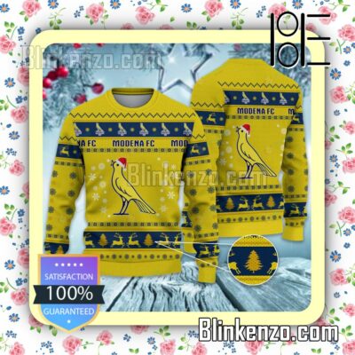 Modena F.C Logo Holiday Hat Xmas Sweatshirts