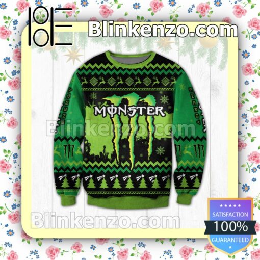 Monster Energy Drink Christmas Jumpers