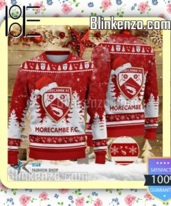 Morecambe Logo Hat Christmas Sweatshirts