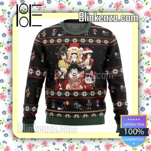 My Hero Academia Boku No Holiday Premium Knitted Christmas Jumper