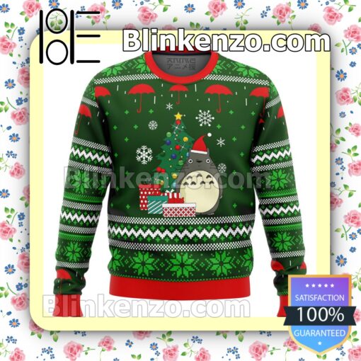 My Neighbor Totoro Premium Holiday Christmas Sweatshirts