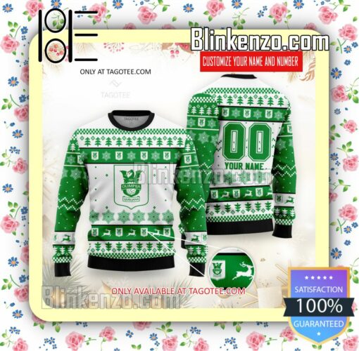 NK Olimpija Soccer Holiday Christmas Sweatshirts