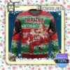 Natsu Dragneel Lucy Heartfilia Fairy Tail Anime Knitted Christmas Jumper